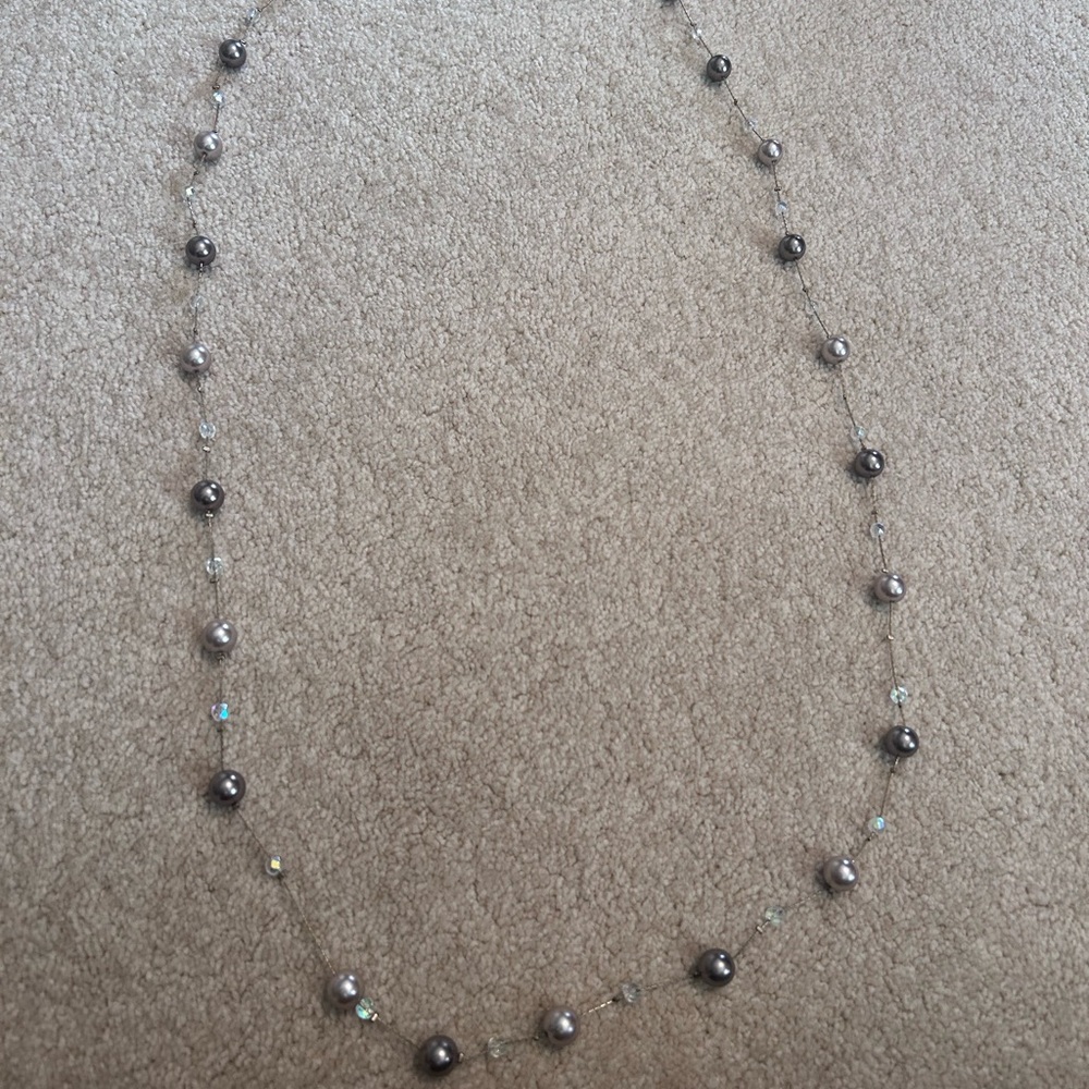Lia Sofia 24” Beaded Necklace. Gently Used.